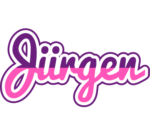 Jürgen cheerful logo