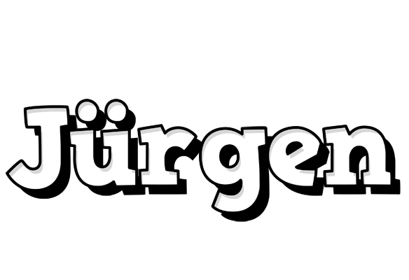 Jürgen snowing logo