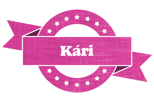 Kári beauty logo