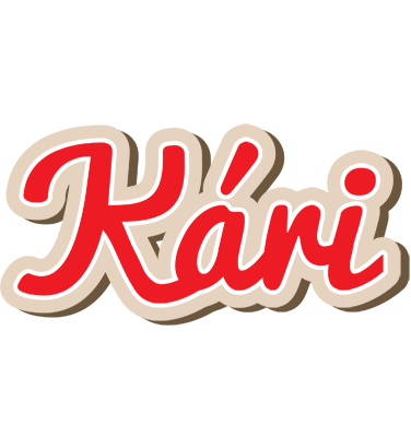 Kári chocolate logo