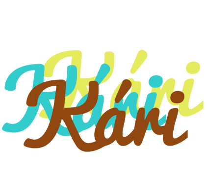 Kári cupcake logo