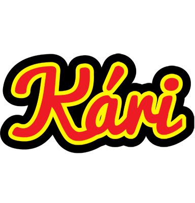 Kári fireman logo