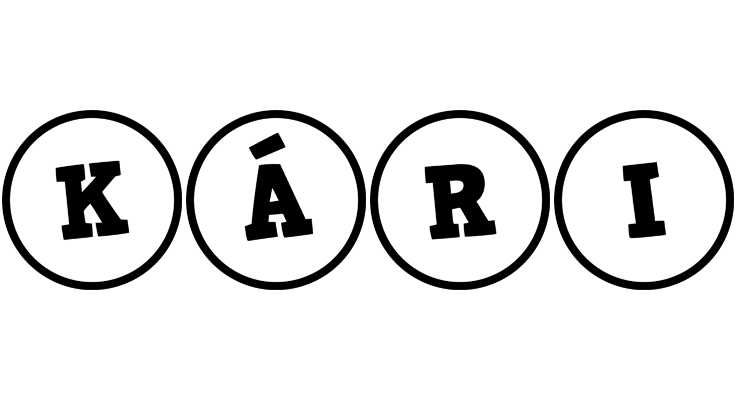 Kári handy logo