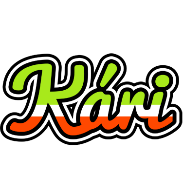 Kári superfun logo