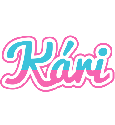 Kári woman logo