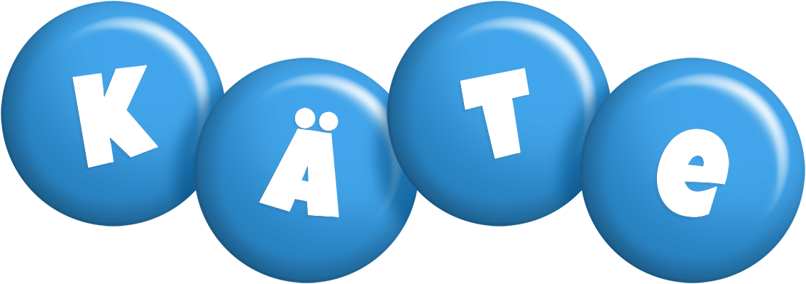 Käte candy-blue logo