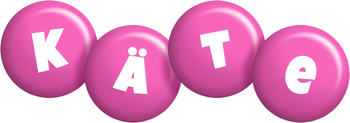 Käte candy-pink logo