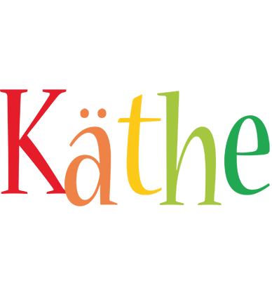Käthe birthday logo