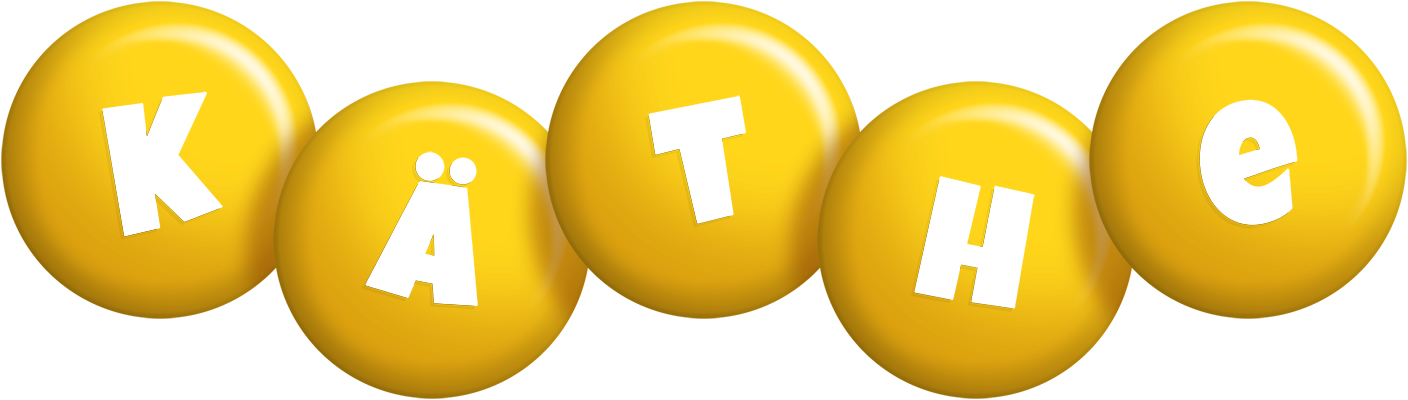 Käthe candy-yellow logo