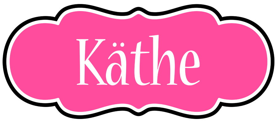 Käthe invitation logo