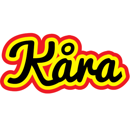 Kåra flaming logo