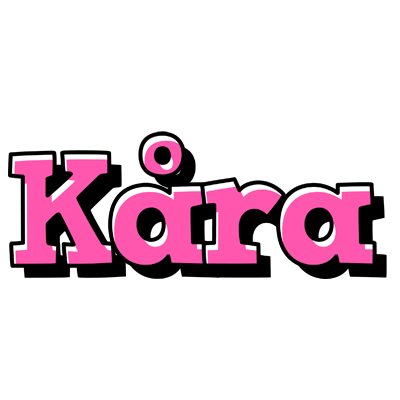 Kåra girlish logo