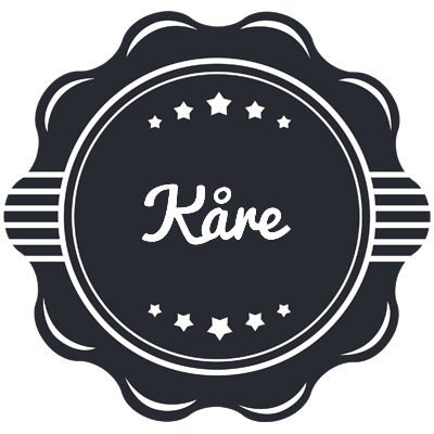 Kåre badge logo