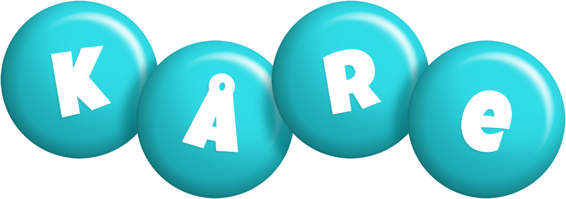 Kåre candy-azur logo