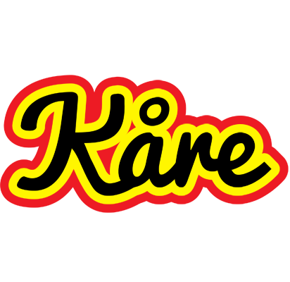 Kåre flaming logo