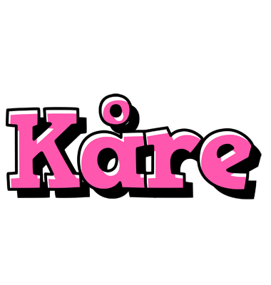 Kåre girlish logo