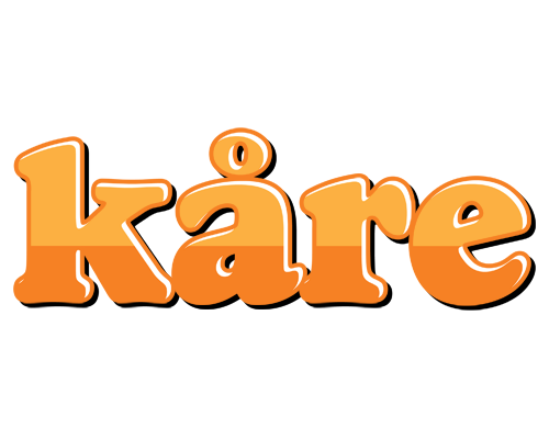 Kåre orange logo