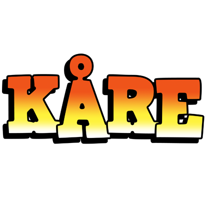 Kåre sunset logo