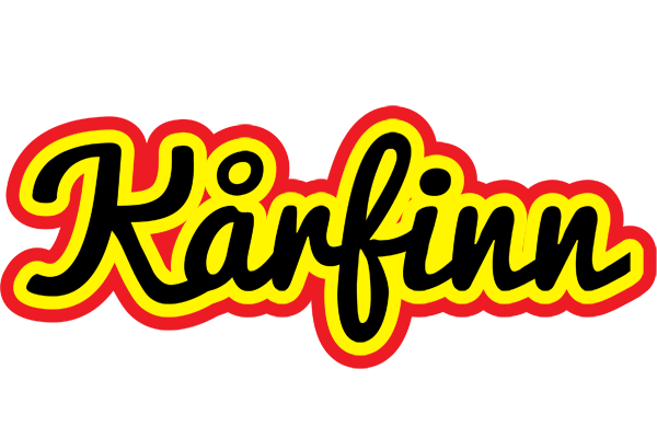 Kårfinn flaming logo