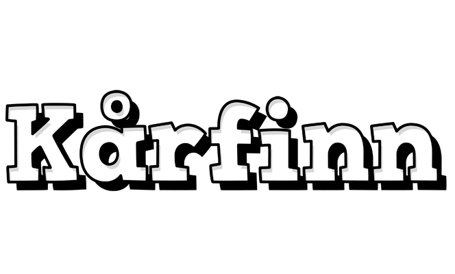 Kårfinn snowing logo