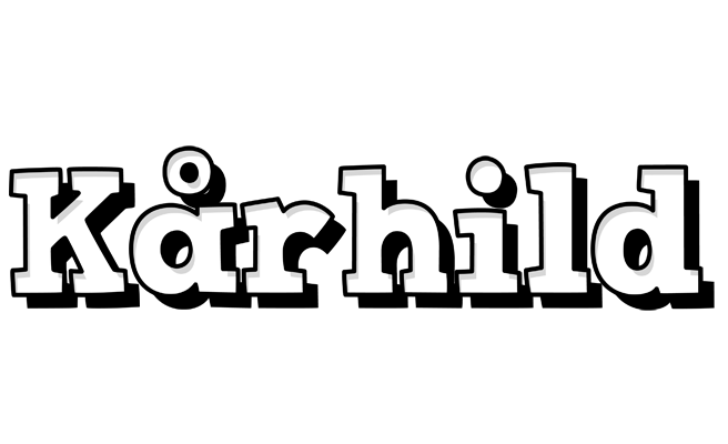 Kårhild snowing logo