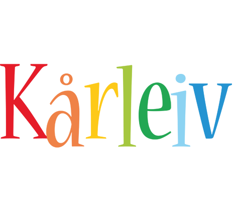 Kårleiv birthday logo