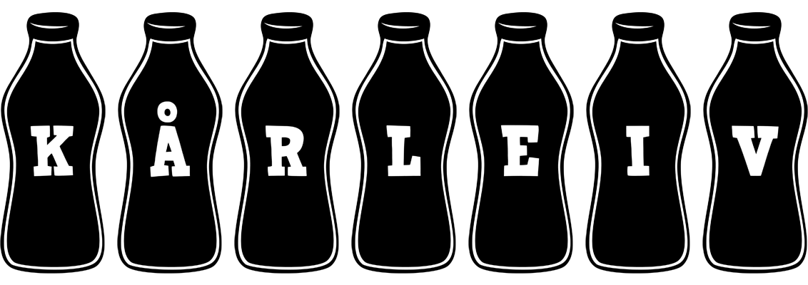 Kårleiv bottle logo