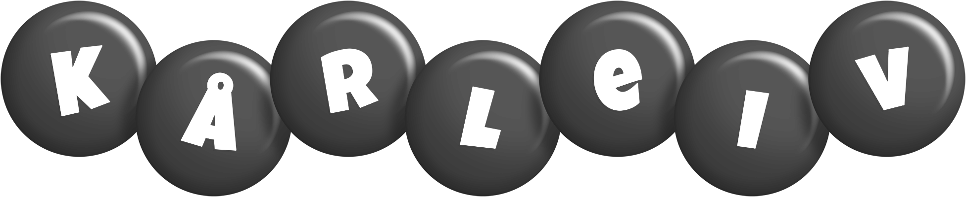 Kårleiv candy-black logo