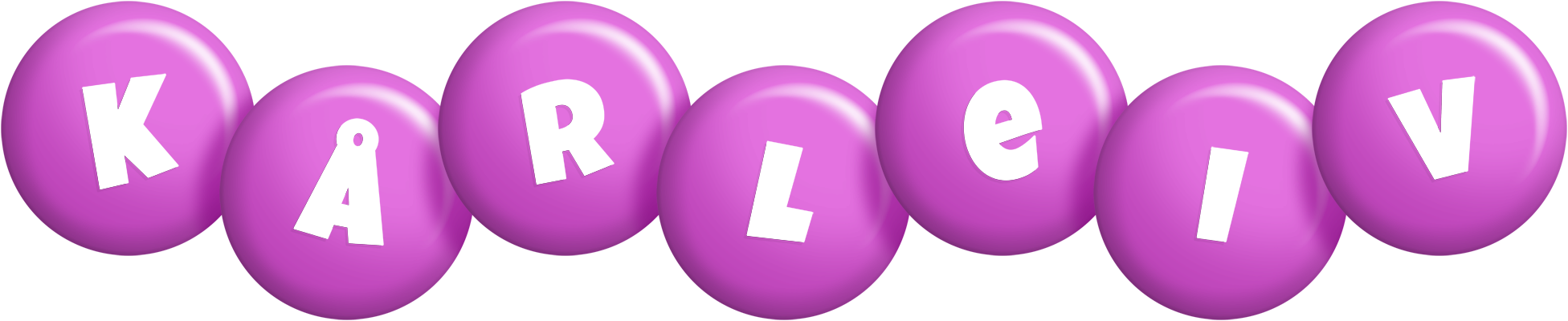 Kårleiv candy-purple logo
