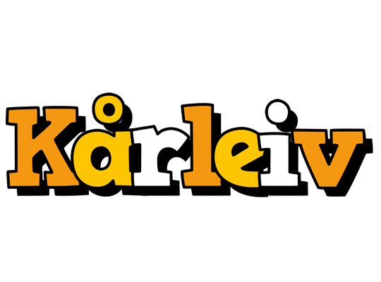 Kårleiv cartoon logo