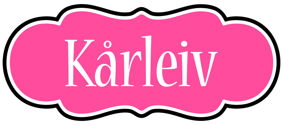 Kårleiv invitation logo