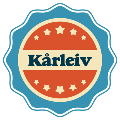 Kårleiv labels logo