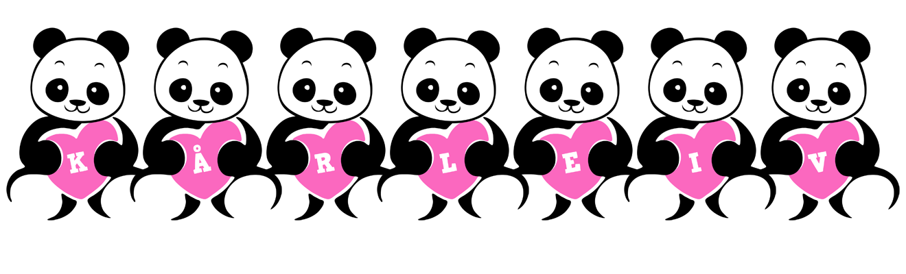 Kårleiv love-panda logo
