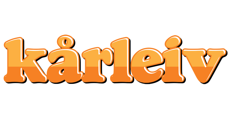 Kårleiv orange logo