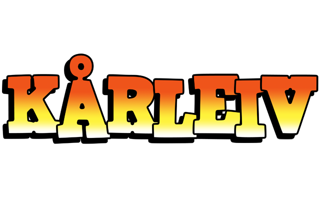 Kårleiv sunset logo