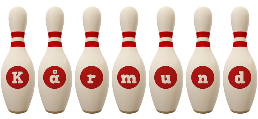 Kårmund bowling-pin logo
