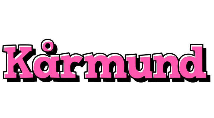 Kårmund girlish logo