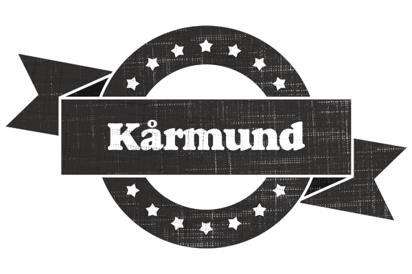 Kårmund grunge logo
