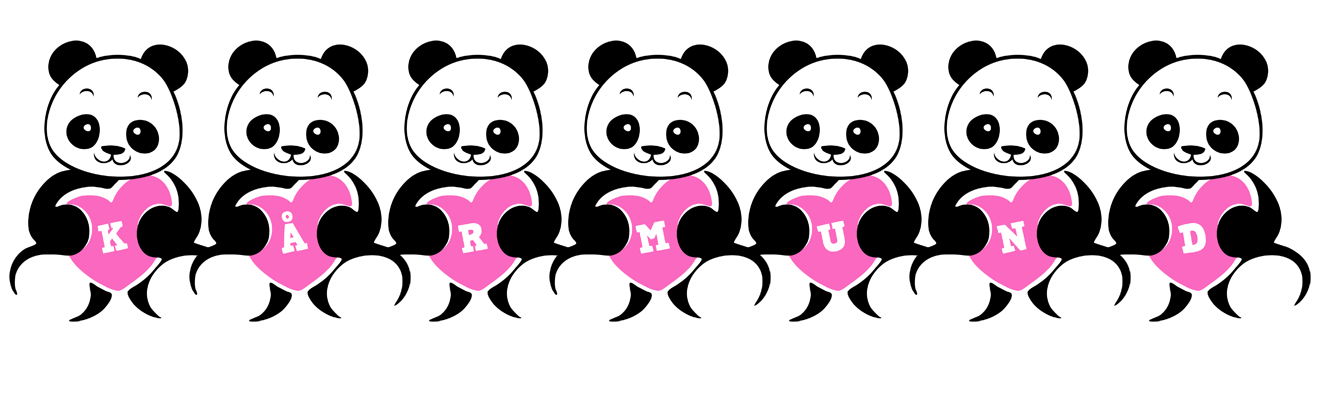 Kårmund love-panda logo