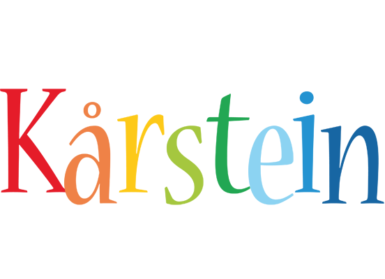 Kårstein birthday logo