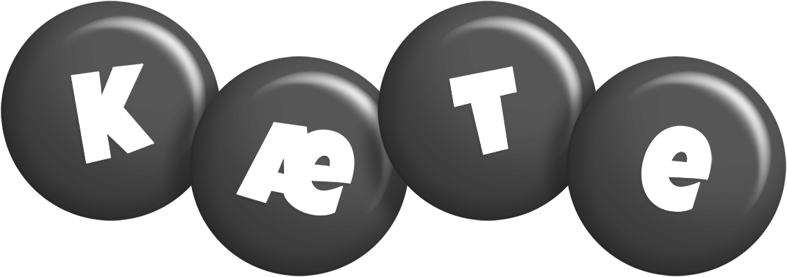 Kæte candy-black logo