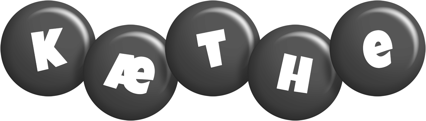 Kæthe candy-black logo