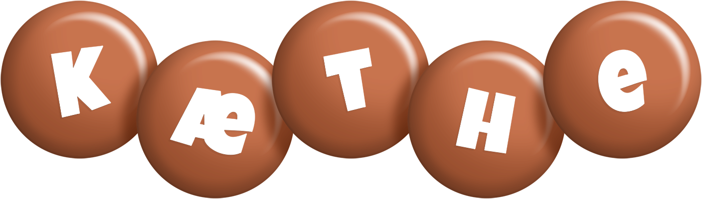 Kæthe candy-brown logo