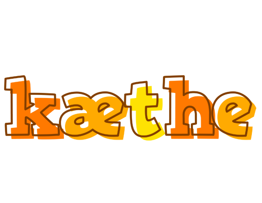 Kæthe desert logo
