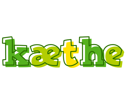 Kæthe juice logo