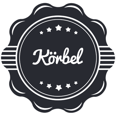 Körbel badge logo