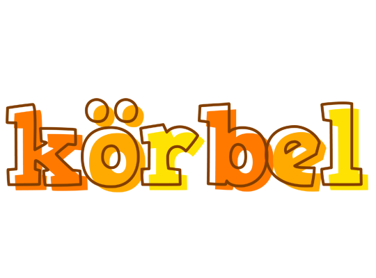 Körbel desert logo