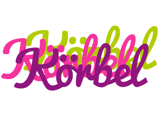 Körbel flowers logo