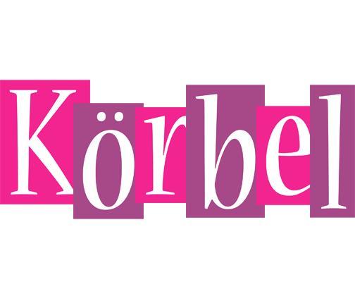 Körbel whine logo