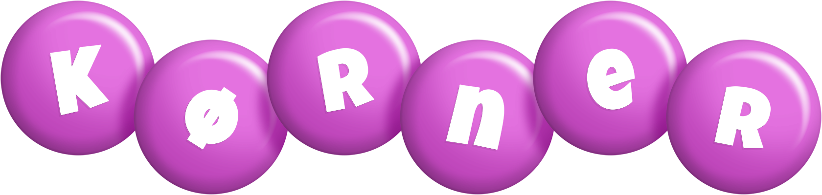 Kørner candy-purple logo